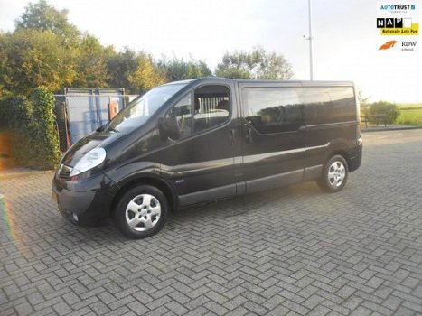 Opel Vivaro - 2.5 CDTI L2H1 DC AIRCO, AUTOMAAT, DUBBEL CABINE, 2 SCHUIFDEUREN, LEDER - 1