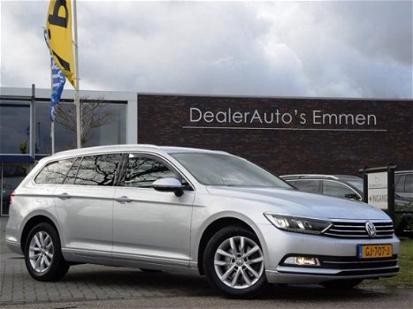 Volkswagen Passat Variant - 1.6 TDI HIGHLINE DSG LEDER NAVIGATIE LMV CRUISE CD CV+AB - 1