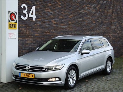 Volkswagen Passat Variant - 1.6 TDI HIGHLINE DSG LEDER NAVIGATIE LMV CRUISE CD CV+AB - 1