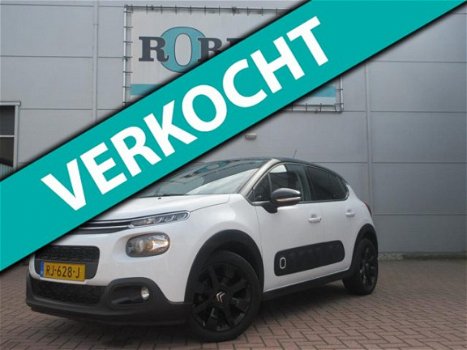 Citroën C3 - 1.2 PureTech Shine zeer compleet uitgevoerd met de gebruikelijke garantie - 1