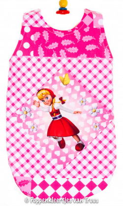 Pop 38 cm Slaapzak Roodkapje
