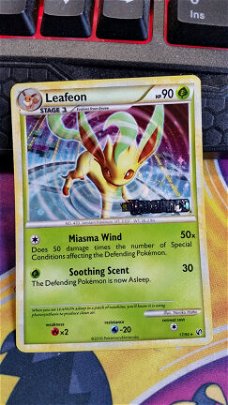 Leafeon 17/90  ( PRE-RELEASE) HS Undaunted