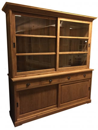 Buffetkast Raalte teak onbehandeld 200 x 50/40 x 220cm - nr. 1