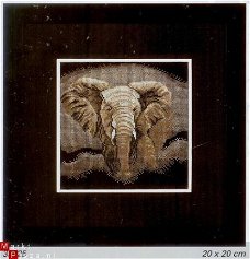  LANARTE BORDUURPAKKET , HUNTING ELEPHANT  35125