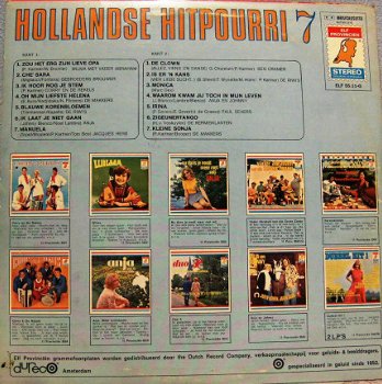 LP Hollandse Hitpourri vol 7 - 2