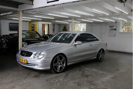 Mercedes-Benz CLK-klasse Coupé - 200 K. Avantgarde Nederlands geleverd, Leder, NAV, Xenon - 1