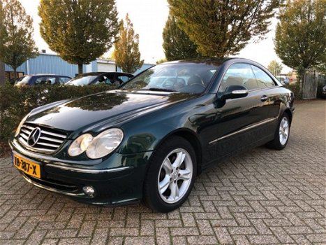 Mercedes-Benz CLK-klasse Coupé - 270 CDI Avantgarde GROOT SCHERM / LEDER / CRUISE CONTROL ETC./ youn - 1