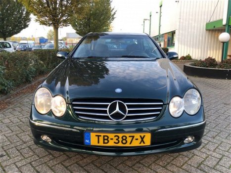 Mercedes-Benz CLK-klasse Coupé - 270 CDI Avantgarde GROOT SCHERM / LEDER / CRUISE CONTROL ETC./ youn - 1