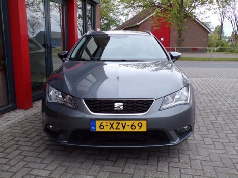 Seat Leon ST - 1.6 TDI Style Ecomotive 12-2014 Navi ECC Cruise NAP - 1