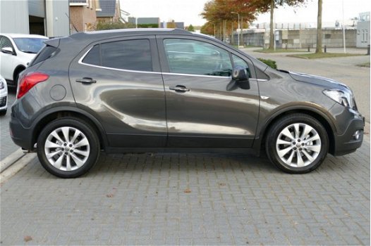Opel Mokka - 1.4 T 141PK Cosmo 2015, Half Leer, Navi, Camera, Clima, Cruise, 18