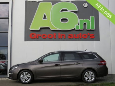 Peugeot 308 SW - 1.6 BlueHDI Blue Lease Executive Navi Clima PDC Panoramadak Bluetooth Cruise - 1