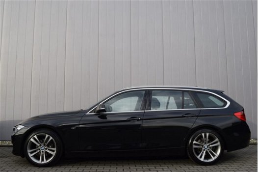 BMW 3-serie Touring - 320D Automaat High Executive Zwart Leder, Sportstoelen, Full Map Navi, Bi-Xeno - 1