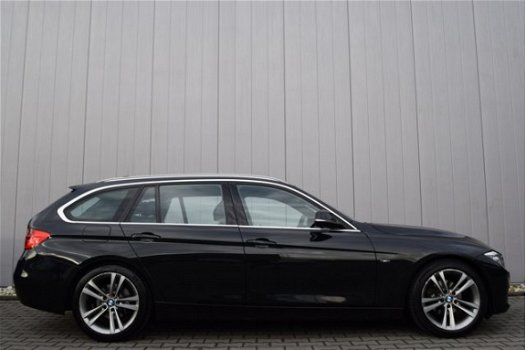 BMW 3-serie Touring - 320D Automaat High Executive Zwart Leder, Sportstoelen, Full Map Navi, Bi-Xeno - 1