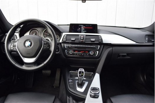 BMW 3-serie Touring - 320D Automaat High Executive Zwart Leder, Sportstoelen, Full Map Navi, Bi-Xeno - 1
