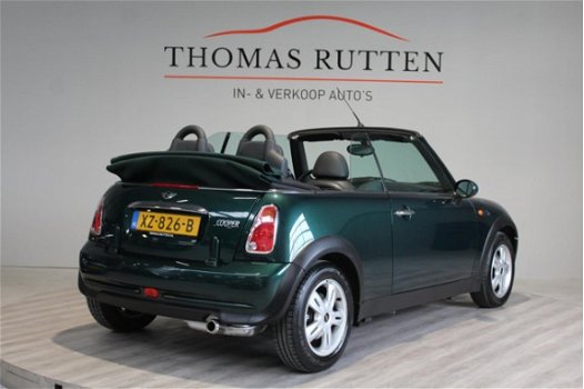 Mini Mini Cabrio - 1.6 Cooper 2006/ Electrische Kap/ LM/ Half leder/ Elek ramen + Spiegels/ Radio cd - 1