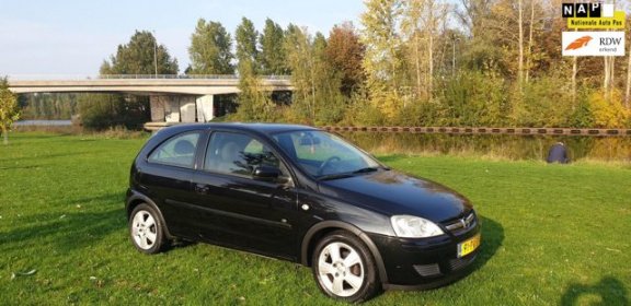 Opel Corsa - 1.2-16V Full Rhythm Navi airco cruis control cv op afs elekramen stuurbkr nw apk - 1