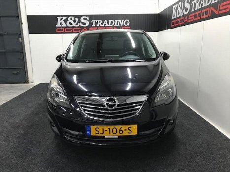 Opel Meriva - 1.4 Turbo Cosmo Navi Half leder cruise control Pdc - 1