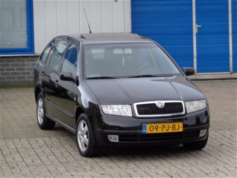 Skoda Fabia Combi - 1.9 SDI Elegance 1e EIGENAAR/NAP/AIRCO/NIEUWE APK/OPEN DAK - 1