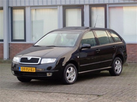 Skoda Fabia Combi - 1.9 SDI Elegance 1e EIGENAAR/NAP/AIRCO/NIEUWE APK/OPEN DAK - 1