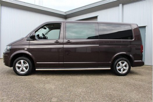 Volkswagen Transporter - 2.0TDI 140PK 7-DSG 2x-Schuifdeur Dubbel Cabine Lang Leer, Navi, Camera, LM1 - 1