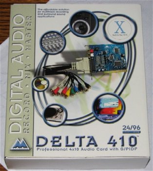 M-Audio delta 410 Soundcard PCI - 8x Out, 2x In - 2