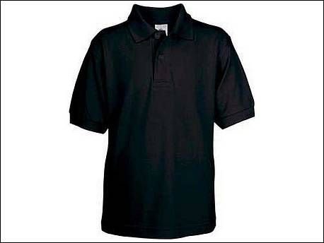 Polo Shirt Zwart - Maat: medium (Nieuw) - 1