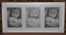 Witte Houten Fotolijst - Fotoframe 23x50cm