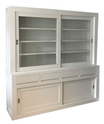 Buffetkast design soft close wit - wit 200 x 50/40 x 220cm - nr. 1