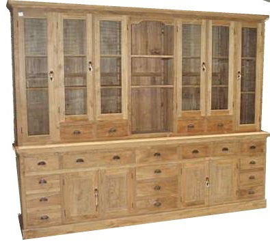 Buffetkast Bussum teak 20 laden 280 x 50/40 x 230cm - nr. 1