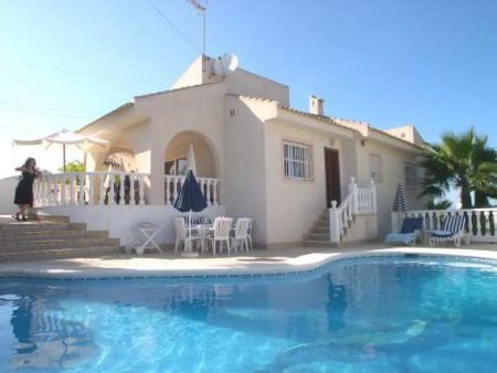 Costa Blanca/Alicante, Rojales: villa 6pers privé zwembad,.. te huur - 2