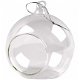 Glazen hangers ballen met met opening 8cm - 6 stuks - 1 - Thumbnail