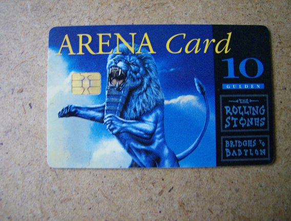 stones arena card adv6531 - nr. 1