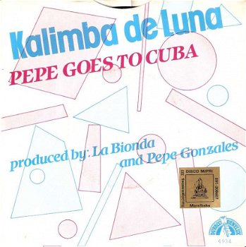singel Pepe goes to Cuba - Kalimba de luna / Reflections - 1