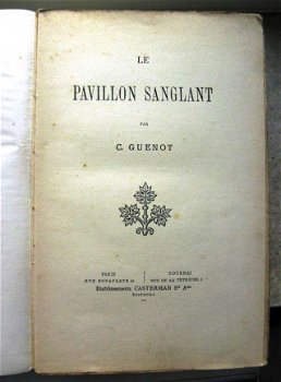 Oud boek - Le Pavillon Sanglant in het Frans - 3