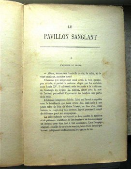 Oud boek - Le Pavillon Sanglant in het Frans - 4