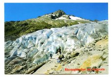 V136 Rhonegletscher am Furkapass mit Eissgrotte / Wallis / Zwitserland