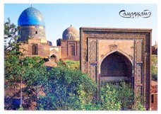 V145 Samarkand Shahi Zinda Complex of Memorial and Riligious buildings / Oezbekistan
