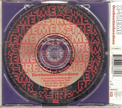 CD X-Treme - Deeboudaebeedoee - 2