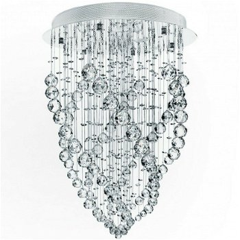 Lamp plafondlamp kristal nieuw gratis levering 2j garantie - 2