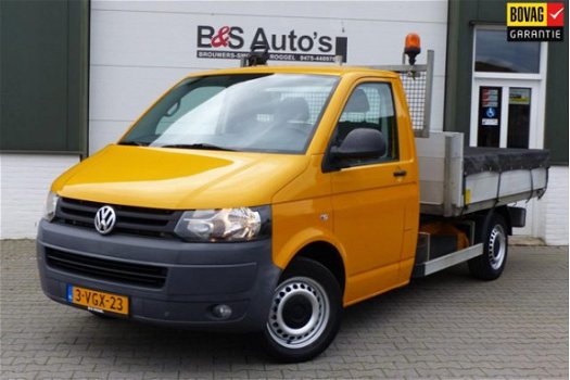 Volkswagen Transporter - 2.0 TDI L2H1 MARGE PICK-UP KIPPER OPENBAK AIRCO ELEKTRISCHE RAMEN - 1