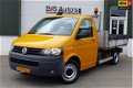 Volkswagen Transporter - 2.0 TDI L2H1 MARGE PICK-UP KIPPER OPENBAK AIRCO ELEKTRISCHE RAMEN - 1 - Thumbnail