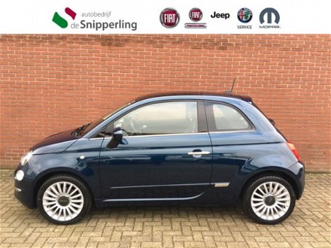 Fiat 500 - TwinAir Turbo 80pk Lounge Clima, Navi, Carplay, Parkeersens., - 1