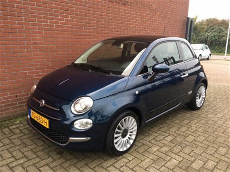 Fiat 500 - TwinAir Turbo 80pk Lounge Clima, Navi, Carplay, Parkeersens., - 1