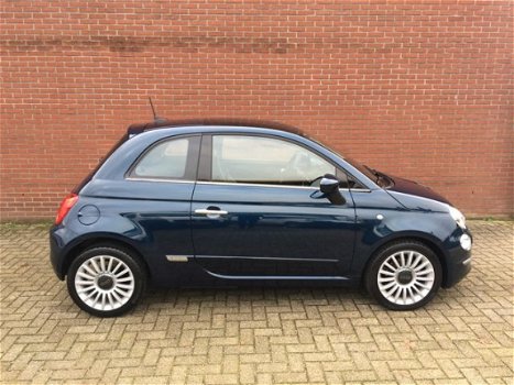 Fiat 500 - TwinAir Turbo 80pk Lounge Clima, Navi, Carplay, Parkeersens., - 1