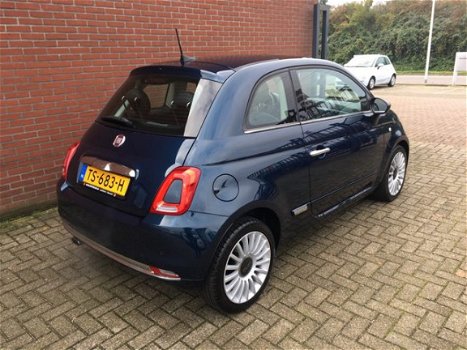 Fiat 500 - TwinAir Turbo 80pk Lounge Clima, Navi, Carplay, Parkeersens., - 1