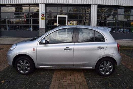 Nissan Micra - 1.2 Connect Edition Elle Edition, Airco, Navi, Cruise Control, Pano. Dak, Km 18500 - 1