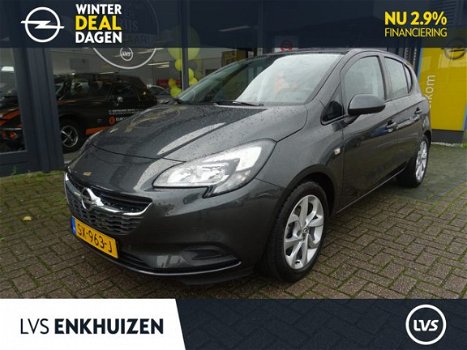 Opel Corsa - 1.4 90PK Online Edition - NAVI - PDC V + A - TELEFOON - DAB RADIO - LMV - 1