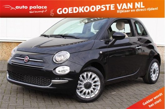 Fiat 500 - 1.2 69pk Lounge|Navi|Parkeersensoren|Reservewiel - 1