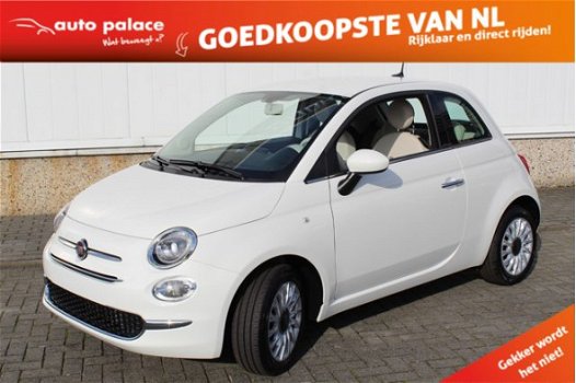 Fiat 500 - 1.2 Eco 69pk Lounge|Navi|Parkeersensoren|Reservewiel - 1