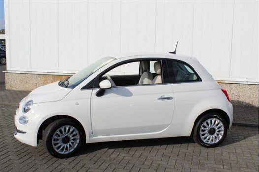 Fiat 500 - 1.2 Eco 69pk Lounge|Navi|Parkeersensoren|Reservewiel - 1